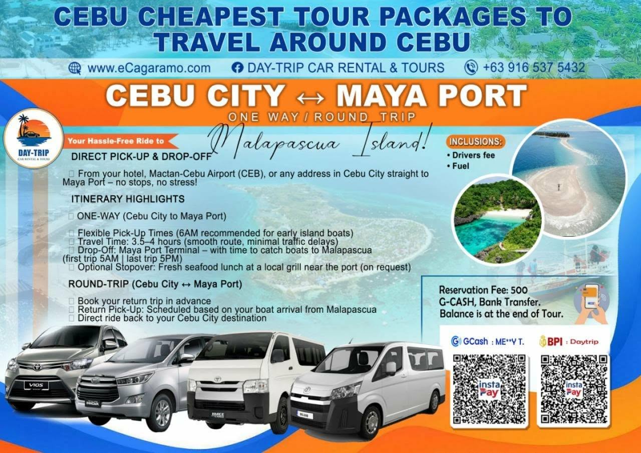 Cebu City to Maya Port Transfer